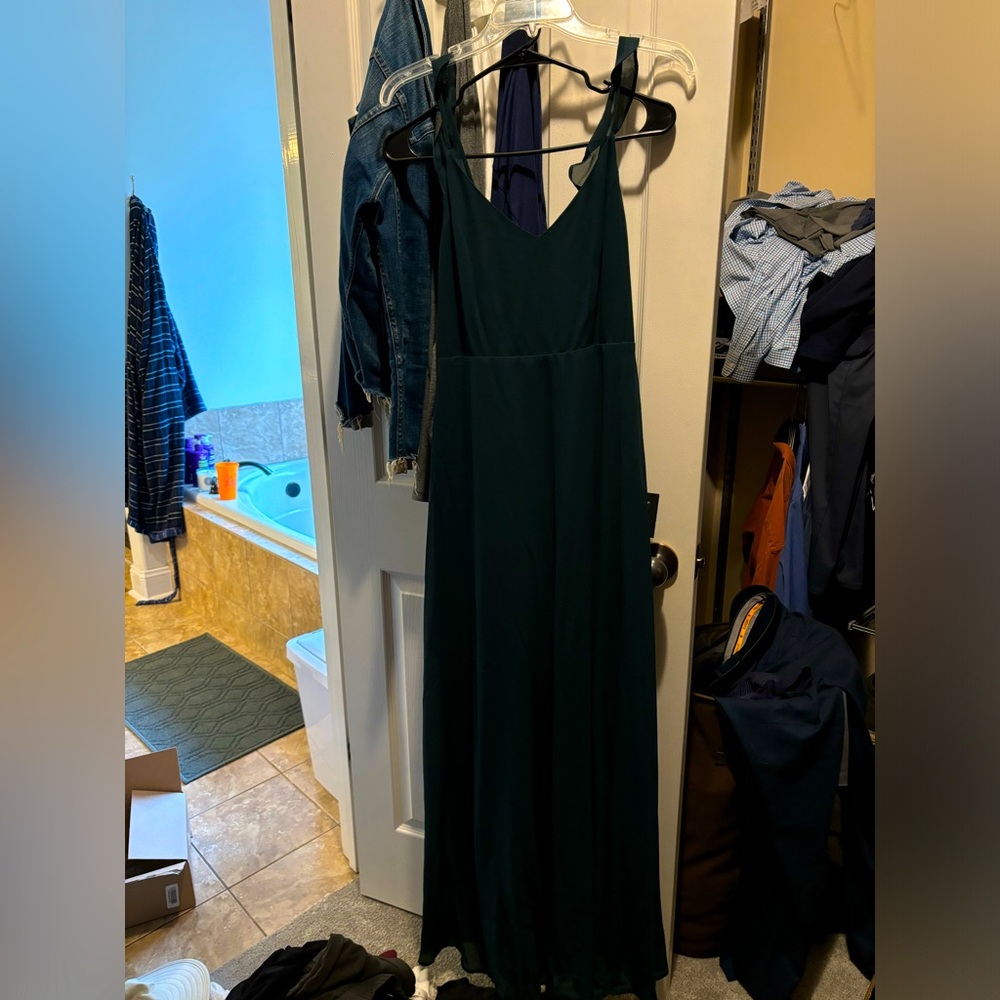 Lulus NWT silk gown